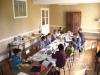 A meeting in the dining room
